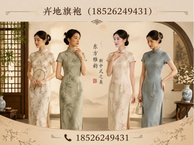 西青区天津旗袍定制展示图