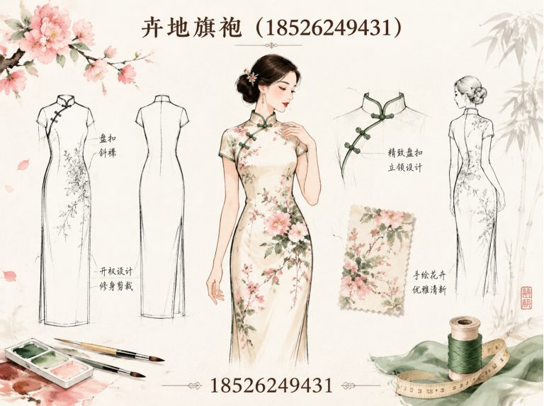 西青区非遗旗袍展示图